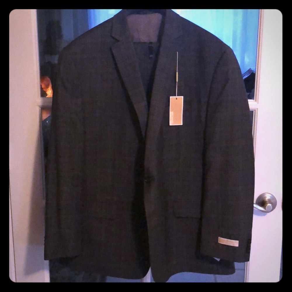 Michael Kors 3 piece suit 48R